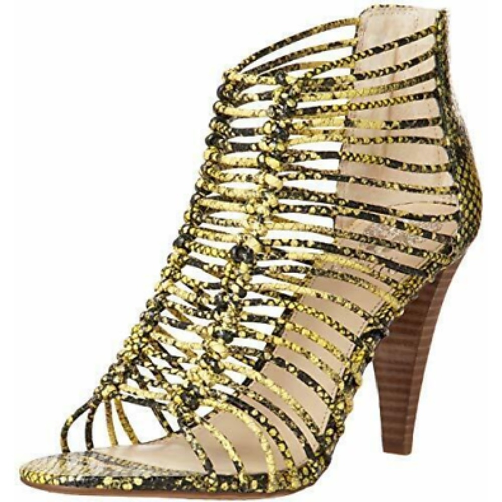 Vince Camuto Alsandra Snake Print Booties